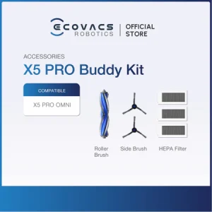 ECOVACS Deebot X5 PRO OMNI Series - Accessories Kit, Mop Pads & Dustbag