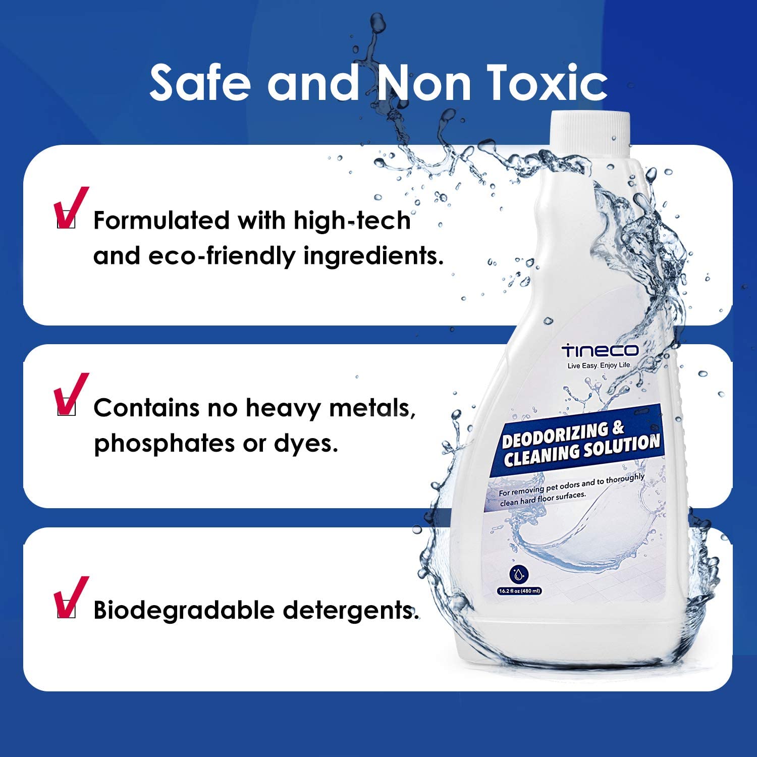 Tineco Original Multi-Surface Deodorizing Cleaning Solution for iFloor Series/Floor One S3/S5/S5 Combo/S6/S7 Pro - Image 3