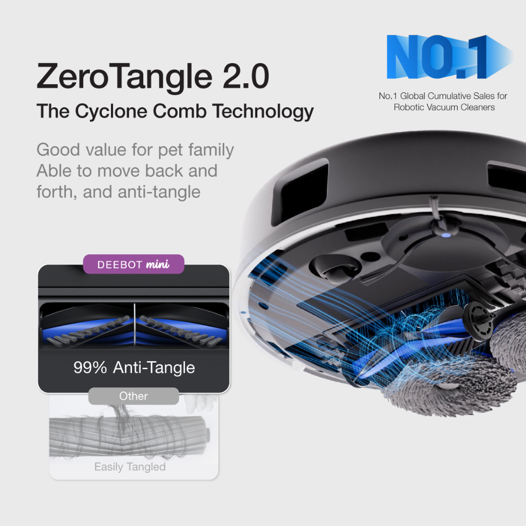 ECOVACS Deebot Mini Robot Vacuum - Image 6