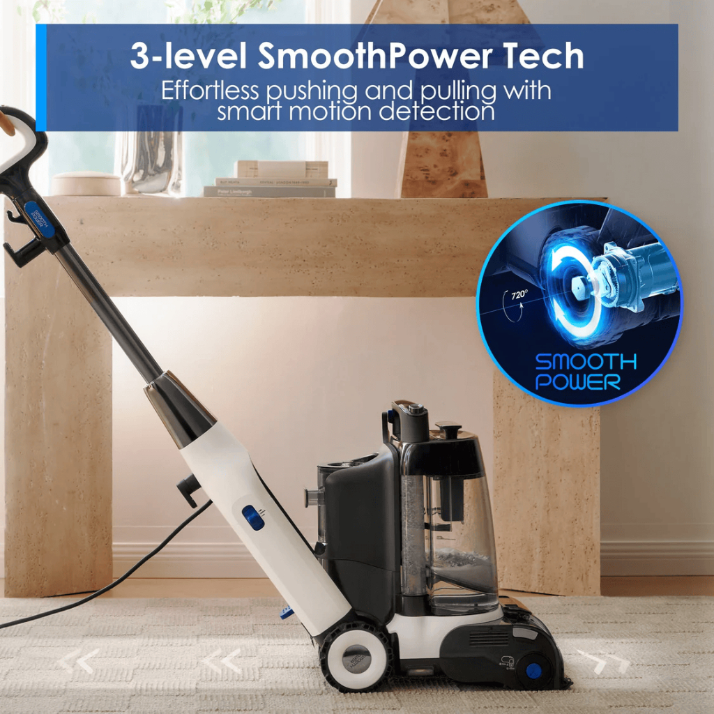 Tineco Carpet One Cruiser Smart Carpet Cleaner | 130W Suction | 75°C DualCore PowerDry | FlashDry Self Cleaning - Image 7