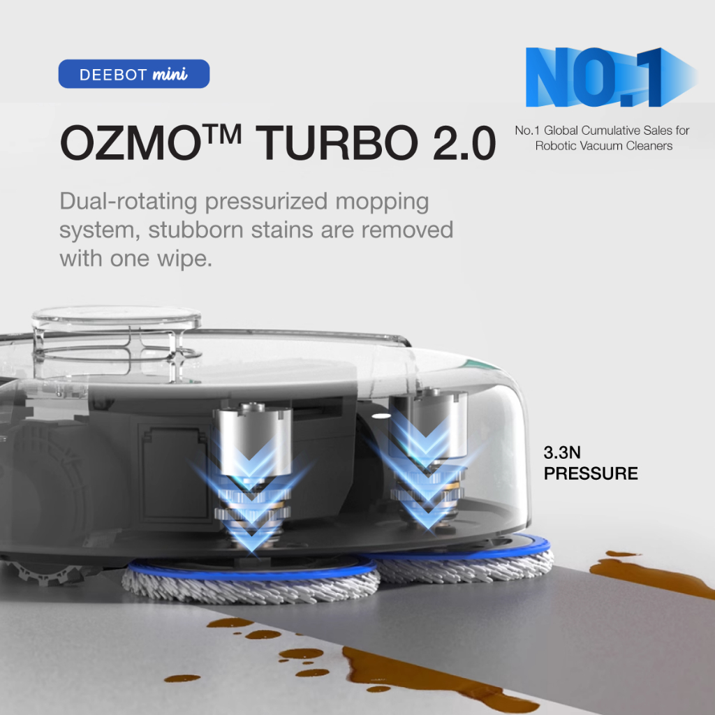 ECOVACS Deebot Mini Robot Vacuum - Image 7