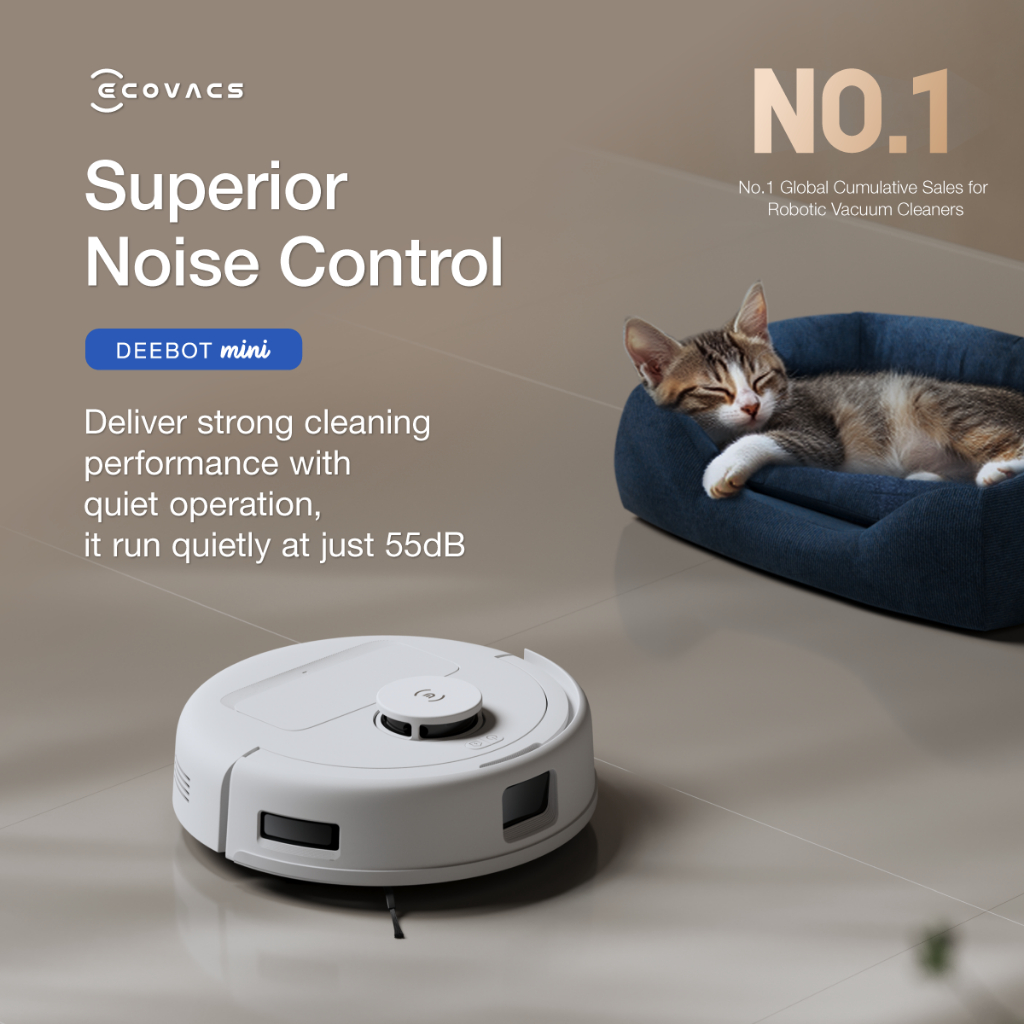 ECOVACS Deebot Mini Robot Vacuum - Image 5