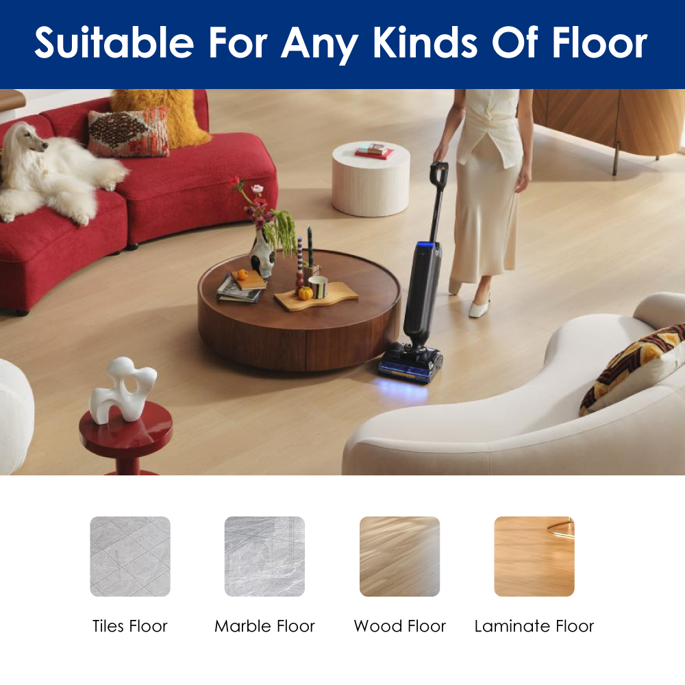 Tineco Brush Roller for Floor One S7 Stretch/ S9 Artist Series Wet Dry Vacuum Cleaner Accessories - Image 4