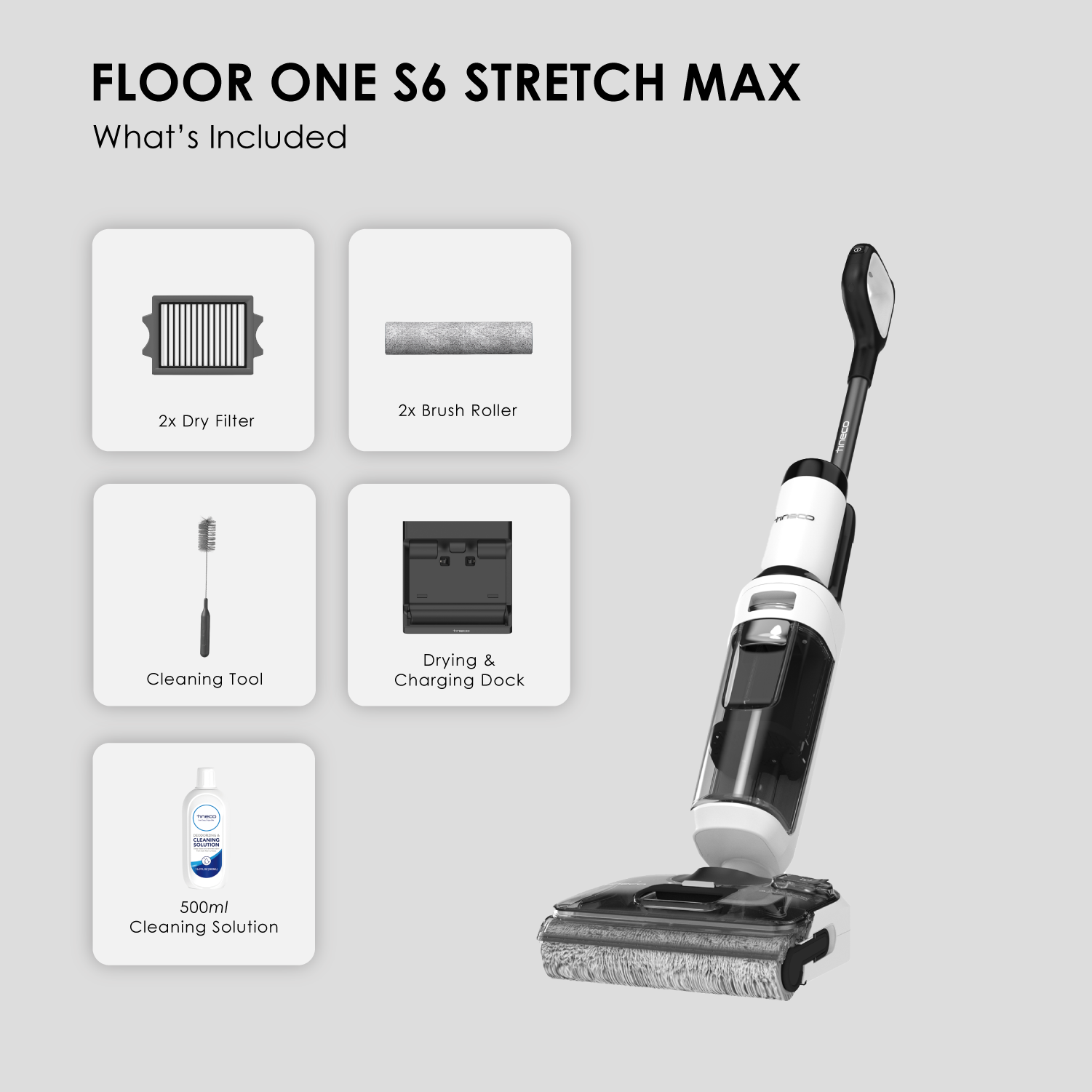 【预购 - 李大叔团购 | 智能清洁款】Tineco Floor One S6 Stretch Max - Image 10