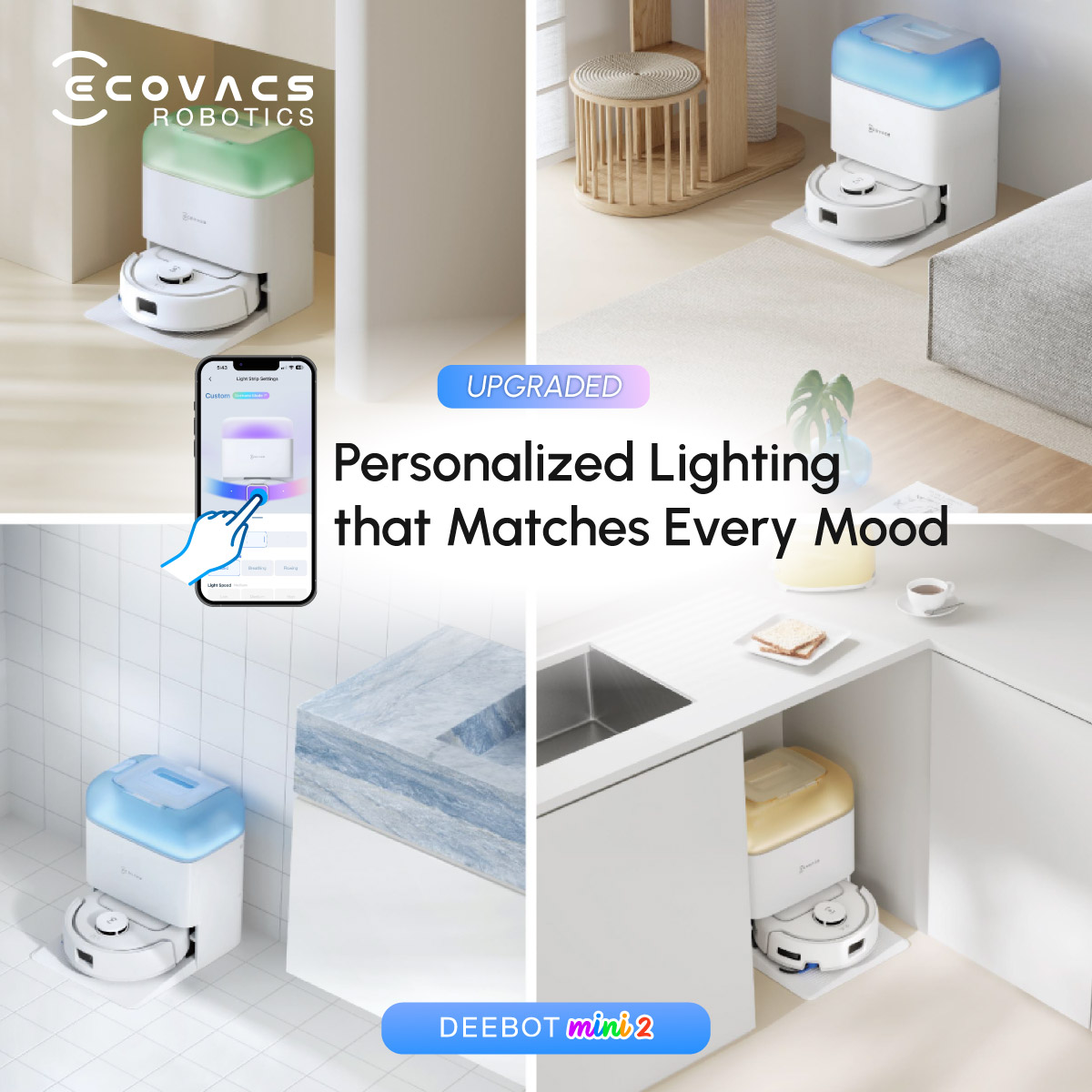 ECOVACS Deebot Mini 2 Robot Vacuum - Image 4