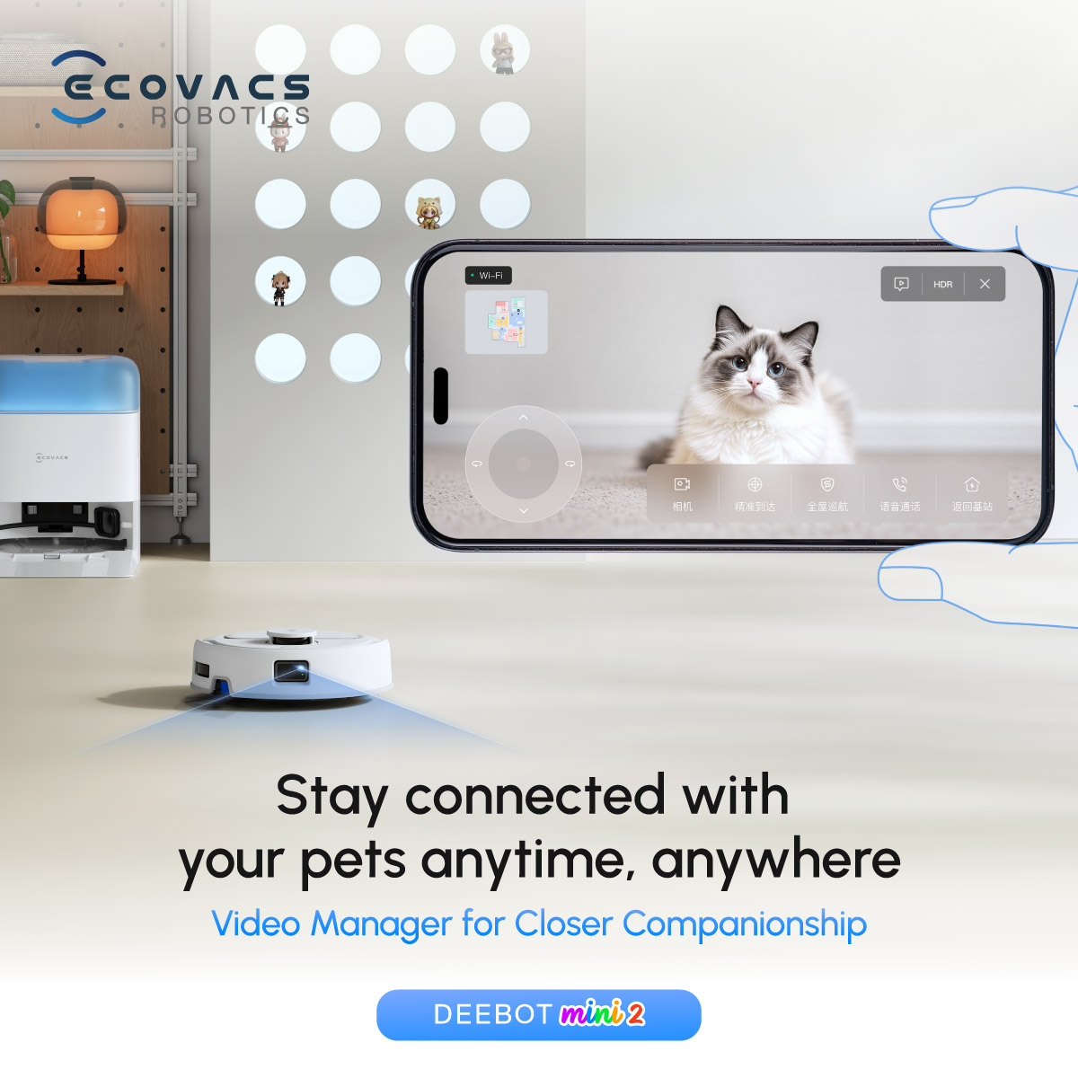 ECOVACS Deebot Mini 2 Robot Vacuum - Image 7